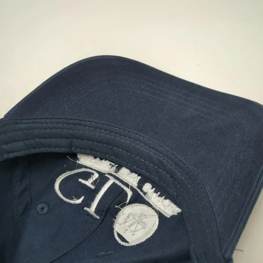 Queensboro Baseball Cap Blue One Size Gaffney Law Offices GLO Embroidered Hat
